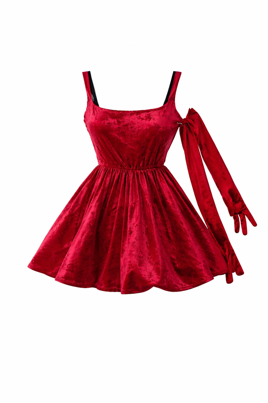 VELVET ROMANCE DRESS