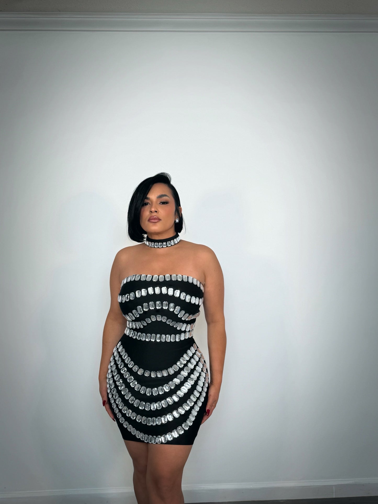 sexy strapless dress
