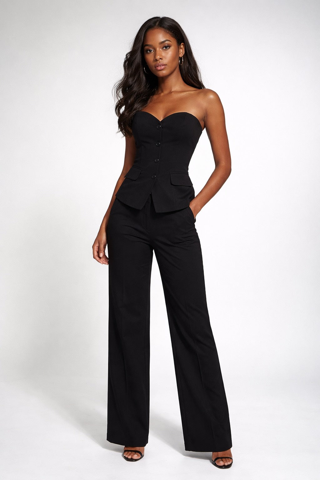 SET NOIR TAILORET CHIC
