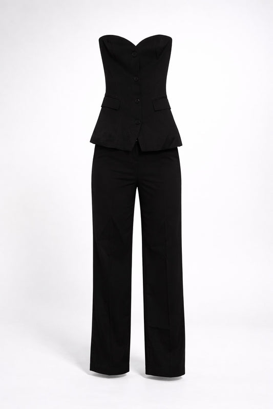 SET NOIR TAILORET CHIC